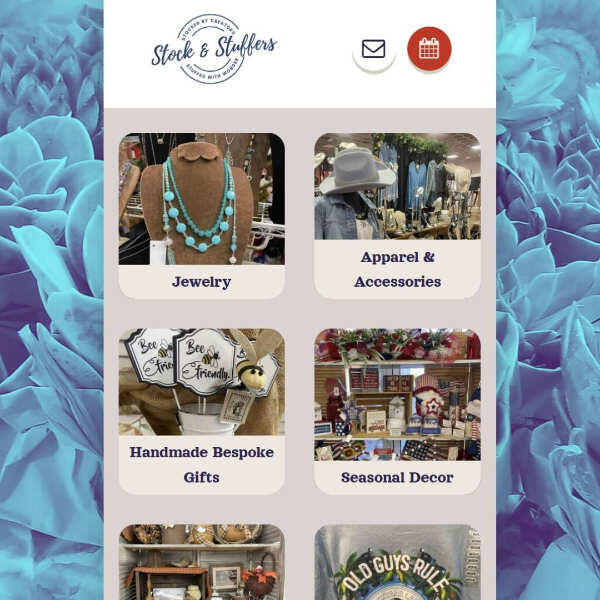 Stock & Stuffers website created by Creative Crescendo